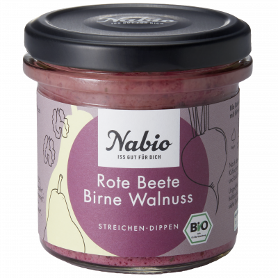 Rote Beete Birne Walnuß Aufstrich (135g) NEU